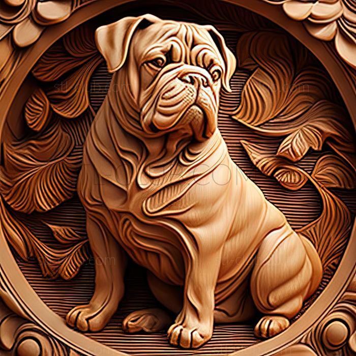 st Catahula Bulldog dog